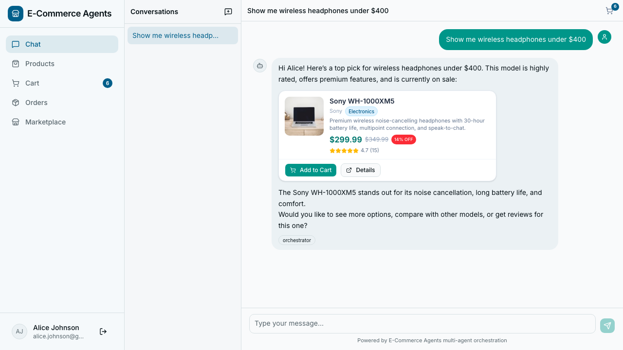 Live agent activity timeline