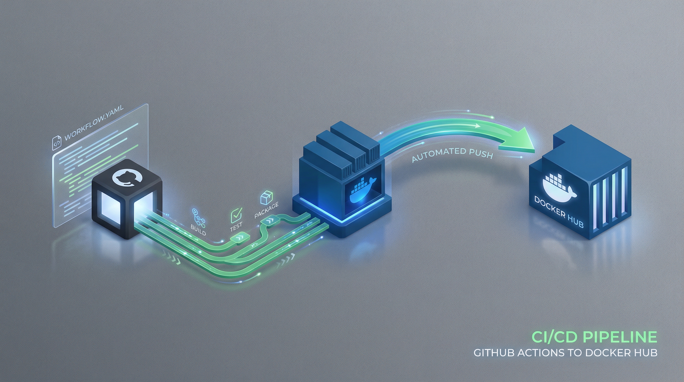 Pushing Custom Images to Docker Hub Using GitHub Actions
