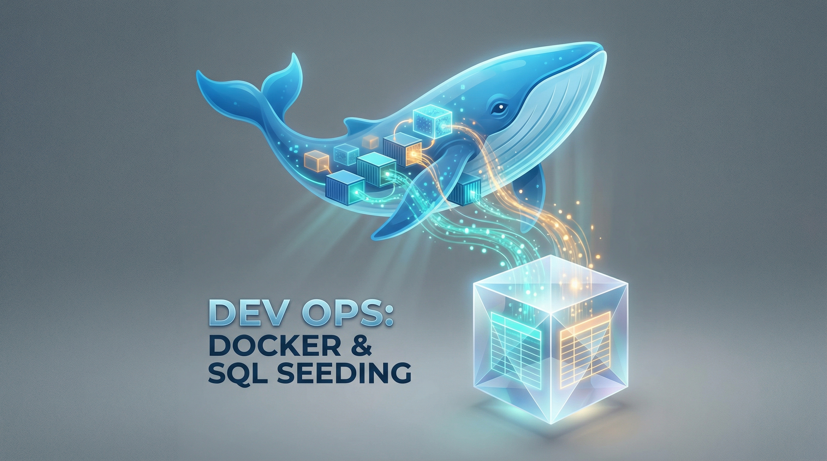 Seeding Initial Data Using Docker Compose and SQL Scripts