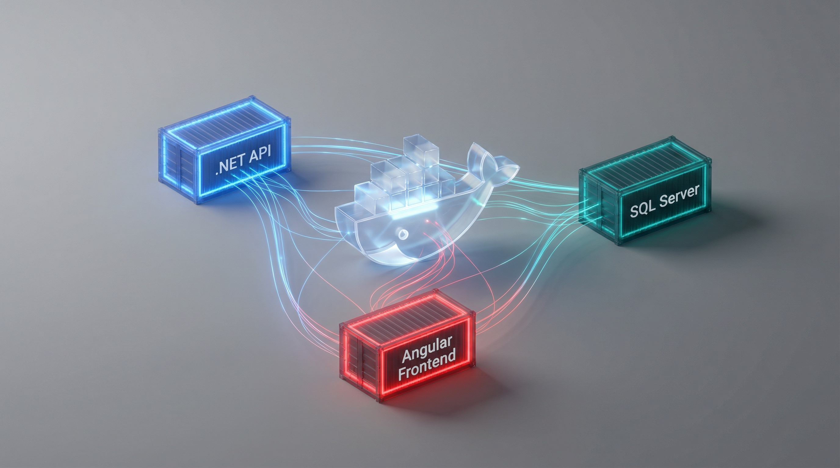 Dockerizing the .NET Core API, Angular and MS SQL Server