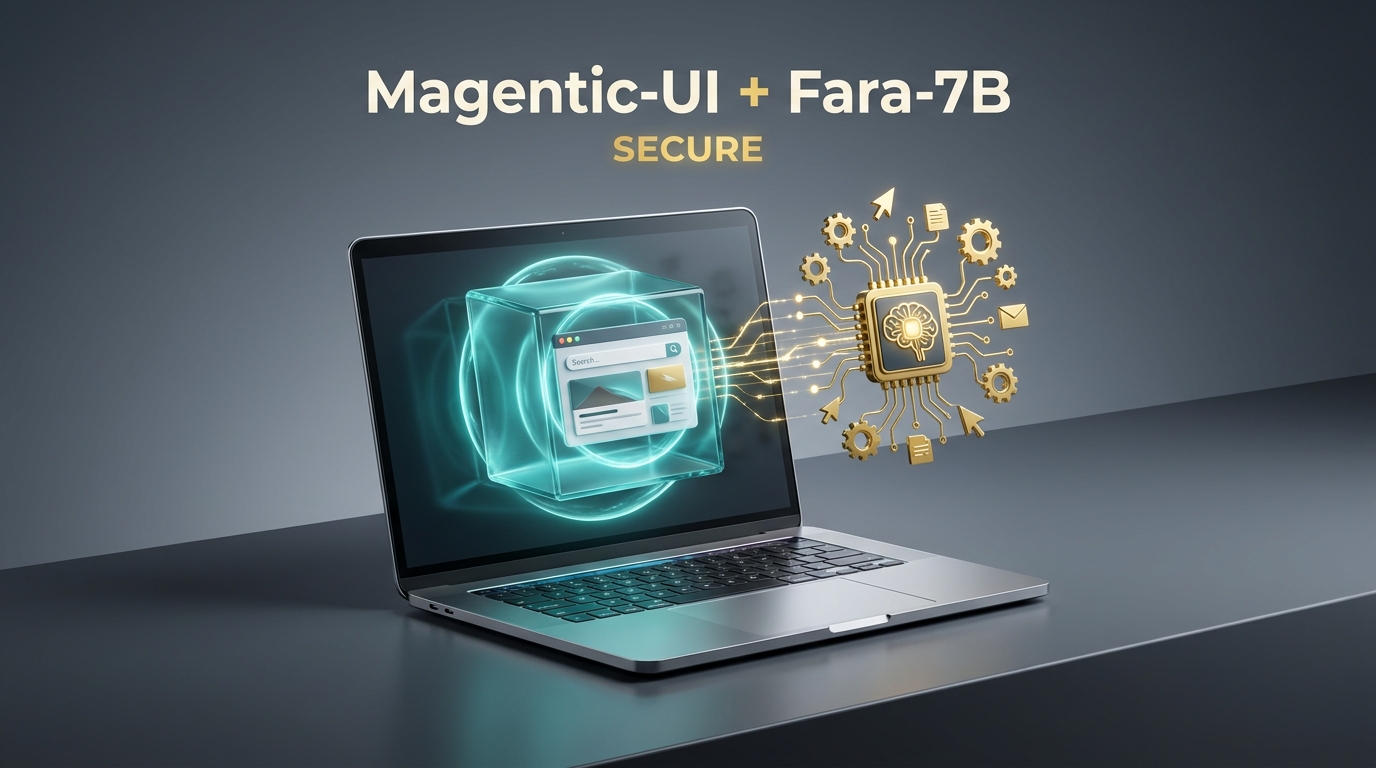Magentic-UI + Fara-7B: A Local-First Computer-Use Agent You Can Actually Run