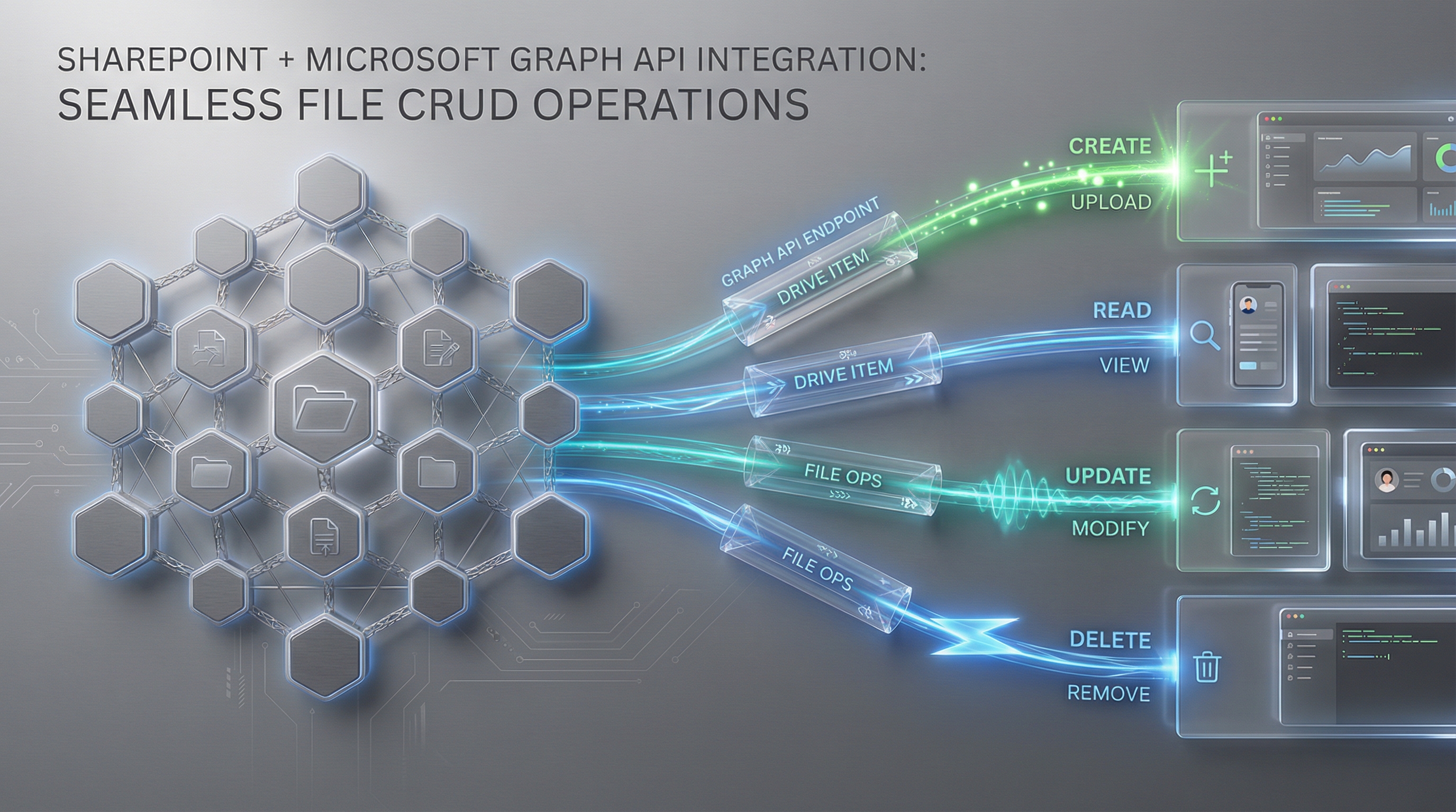 Implementing SharePoint File CRUD Operations using Microsoft Graph API